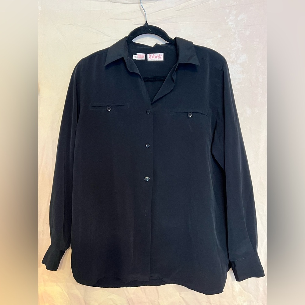 Rafaella Black Blouse